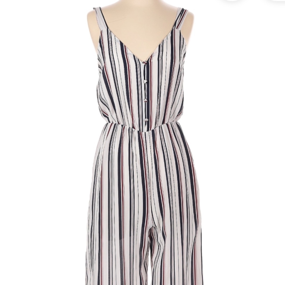 Striped Jumpsuit